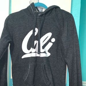 Cali charcoal grey sweatshirt